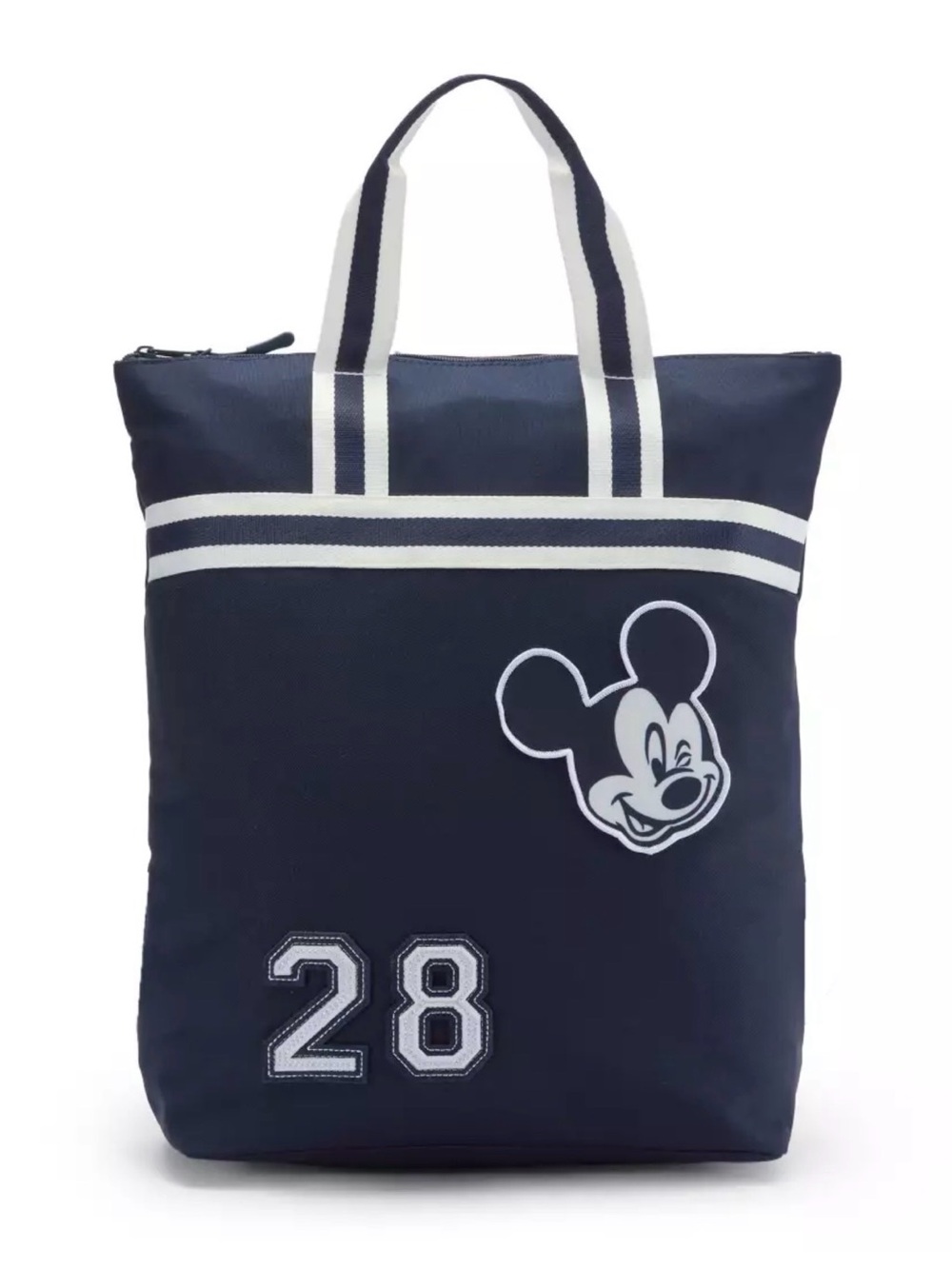 Navy Mickey Patch Backpack